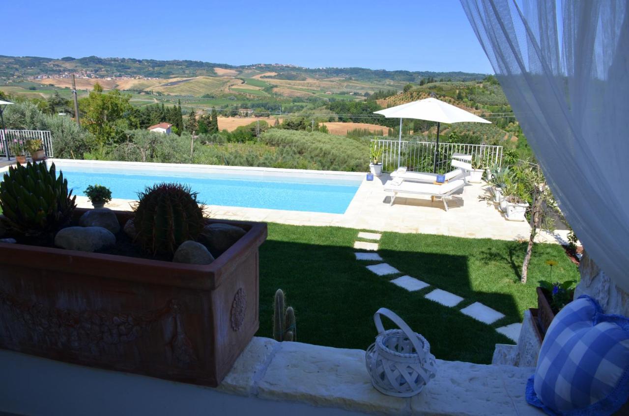 Ferienwohnung Casa Magnolia Terricciola Exterior foto
